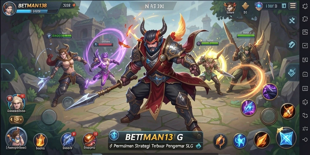 Tampilan menarik gameplay strategis di BETMAN138.