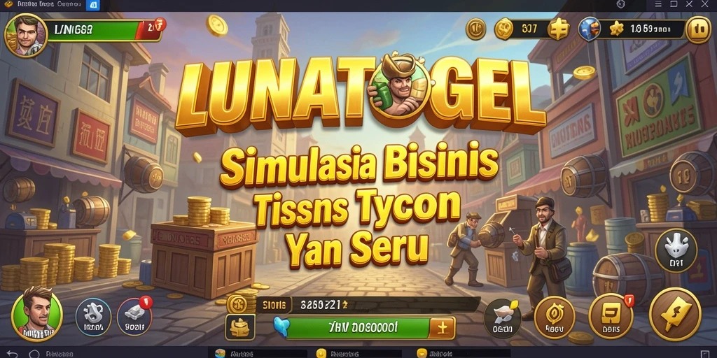 Tampilan gameplay LUNATOGEL yang menarik dan penuh strategi.