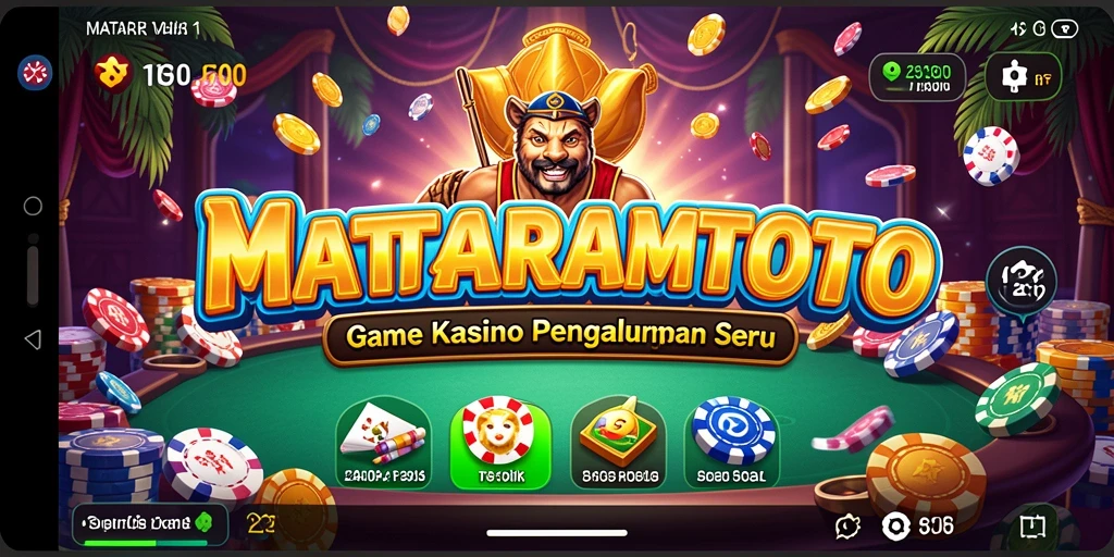 Tampilan gameplay menarik dari aplikasi Kasino.