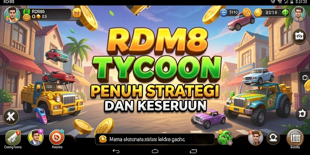 Tampilan gameplay RDI88 yang menampilkan strategi Tycoon.