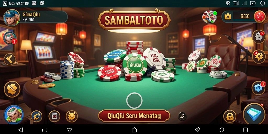 Gameplay menarik dari SAMBALTOTO saat bermain QiuQiu.