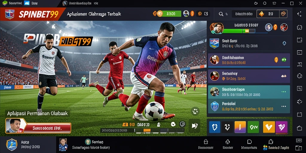 Gameplay menarik dengan taruhan olahraga langsung.